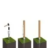 Wooden Post Ground Spike No5 – for post 4.5 x 4.5 cm