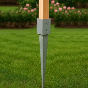 Wooden Post Ground Spike No9 – for post 9 x 9 cm