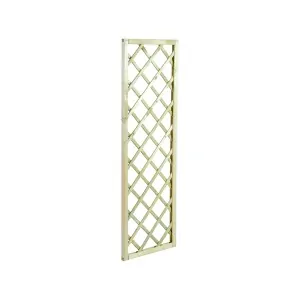 Wooden Diagonal Trellis (eye 12x12)  60 x 180cm