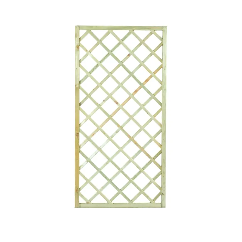 Ξύλινο Καφασωτό Διαγώνιο (μάτι 12x12) 90 x 180εκ.