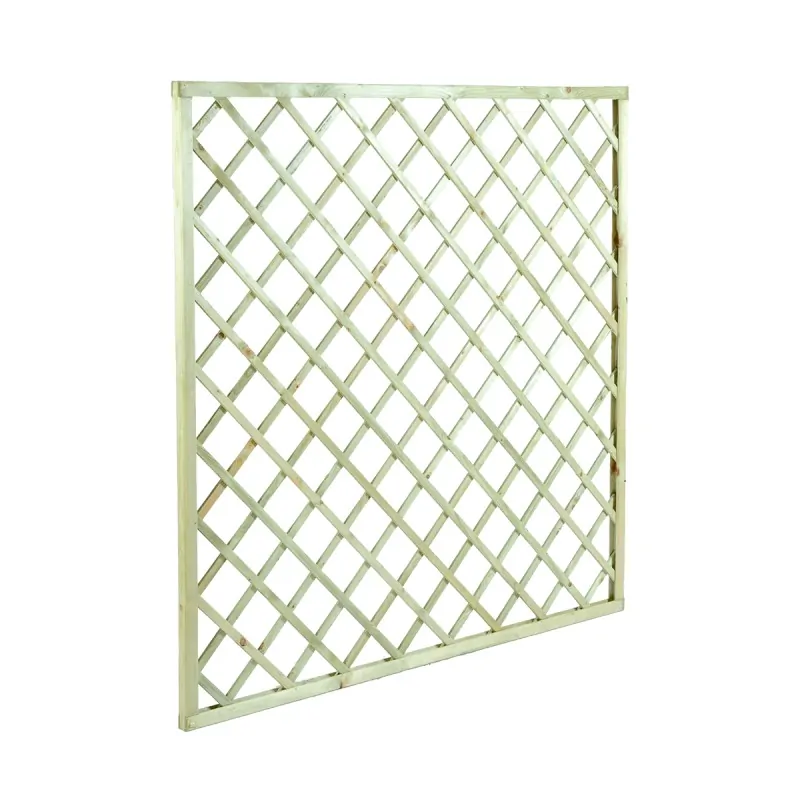 Wooden Diagonal Trellis (eye 12x12) 180 x 180cm