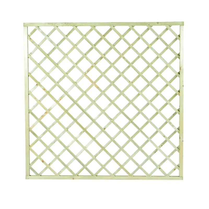 Wooden Diagonal Trellis (eye 12x12) 180 x 180cm