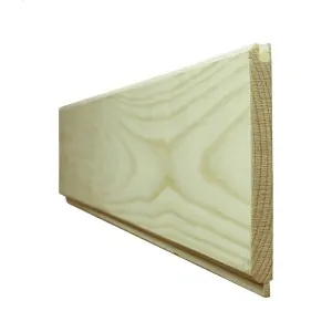 Pine Cladding Panel – Double-Sided Ceiling/Floor Board 2.1 x 13.8 x 360 cm