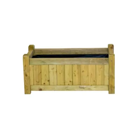 Granada Rectangular Wooden Planter 45x50x100cm