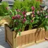 Granada Rectangular Wooden Planter 45x50x100cm