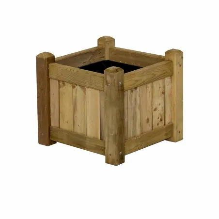 Granada Square Wooden Planter 45x50x50cm