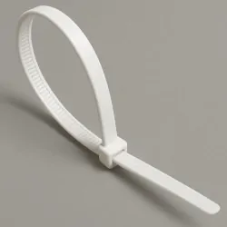 White Plastic Cable Ties 3.5 x 200mm – For Reed Fence