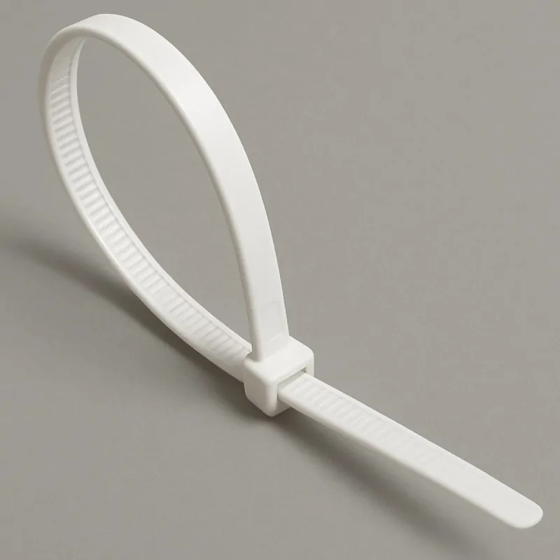 White Plastic Cable Ties 3.5 x 200mm – For Reed Fence