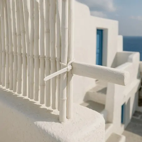 Δεματικά Καλαμωτής 3,5 x 200mm - Λευκά