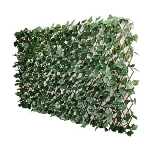 Premium Expandable Artificial Leaf Screen 100 x 300 cm