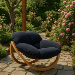 TIGA Armchair - Elegant Contrast