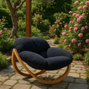 TIGA Armchair - Elegant Contrast