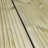 Grooved Pressure-Treated Deck Board 2.1 × 12 × 300 cm