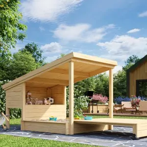 Wooden playhouse Pippi 220 x 164 cm