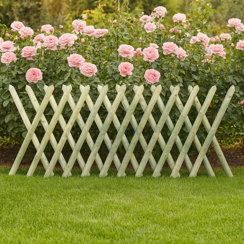 Wooden Expandable Fence PREMIUM 100x250cm