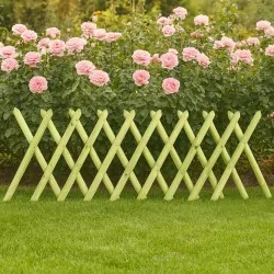 Wooden Expandable Fence PREMIUM 80x250cm