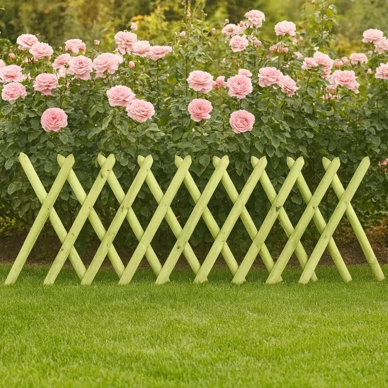 Wooden Expandable Fence PREMIUM 80x250cm