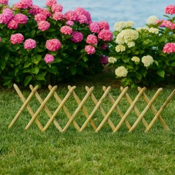 Wooden Expandable Fence 60x250cm