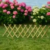 Wooden Expandable Fence 60x250cm