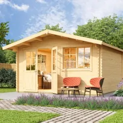 Wooden House Kalliopi 410 x 410 cm