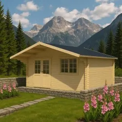 Wooden House Ilektra 505 x 410 cm