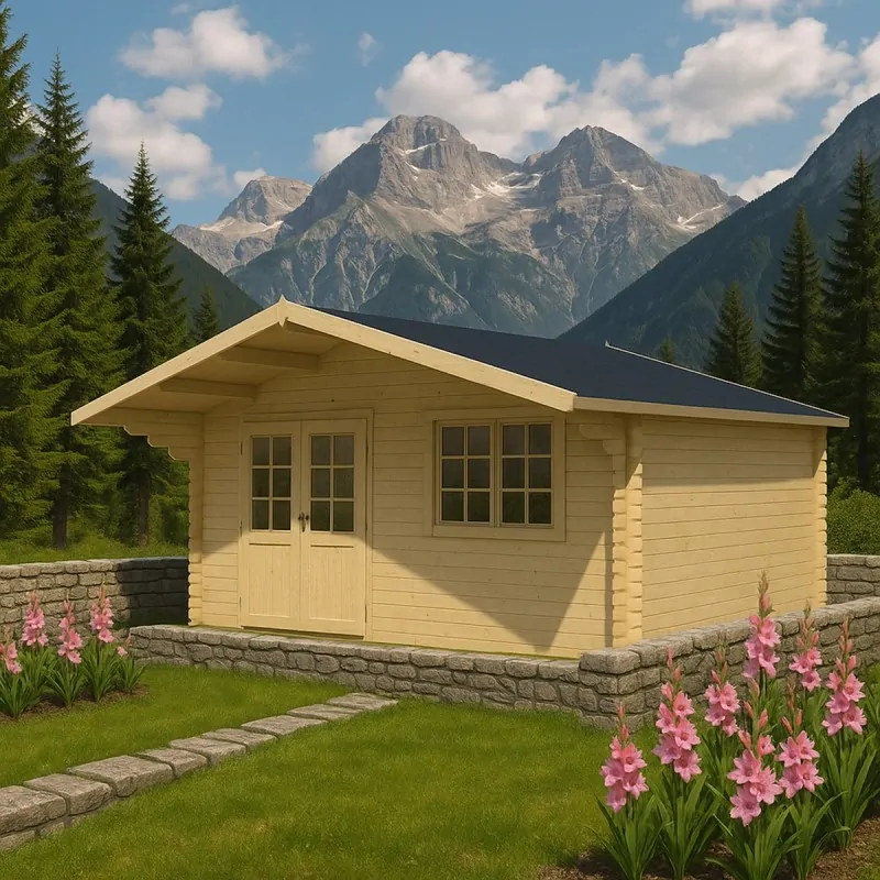 Wooden House Ilektra 505 x 410 cm