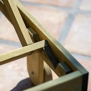 Ξύλινη Ξαπλώστρα Εμποτισμένη – 30(Υ) x 200 x 69 εκ.