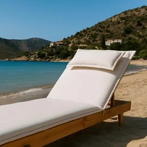Sun Lounger Cushion 5(h) x 200cm