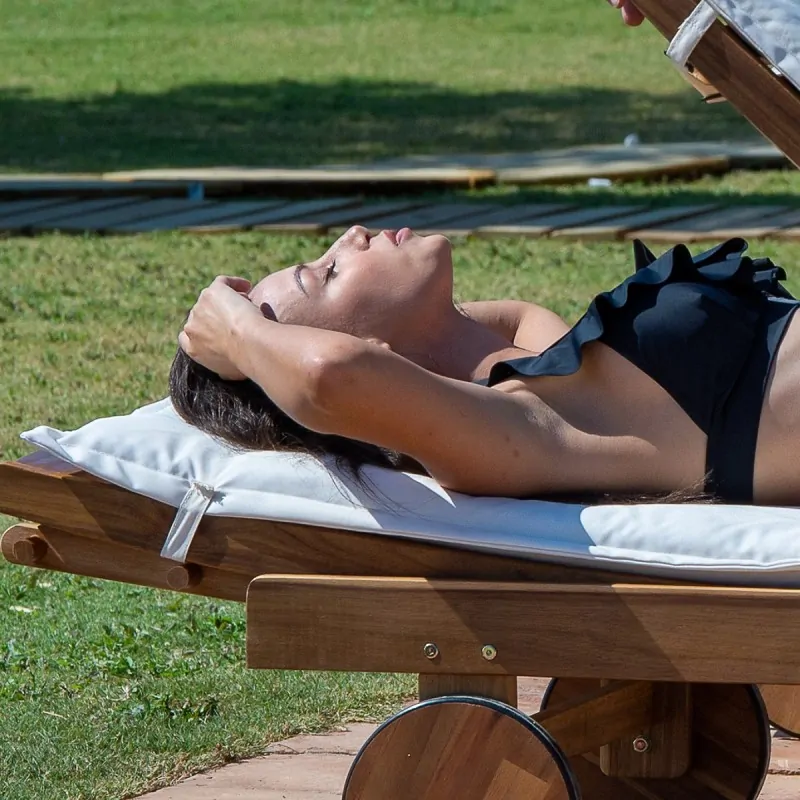 Sun Lounger Cushion 5(h) x 200cm