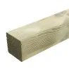 Planed Impregnated Wooden Post 9 × 9 × 135 cm