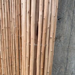 Natural Solid Peeled Wicker Ø18–30mm - 200 x 200cm