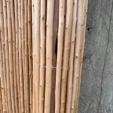 Natural Solid Peeled Wicker Ø18–30mm - 200 x 200cm