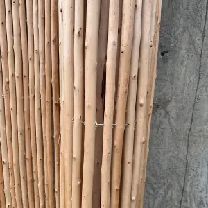 Natural Solid Peeled Wicker Ø18–30mm - 200 x 200cm