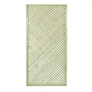 Wooden Diamond Trellis (eye 2x2) 90 x 180cm