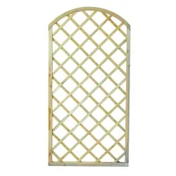 Ξύλινο Καφασωτό Διαγώνιο (μάτι 12x12) Αψίδα - 180 x 90εκ.