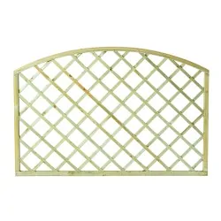 Ξύλινο Καφασωτό Διαγώνιο (μάτι 12x12) Αψίδα - 120 x 180εκ.