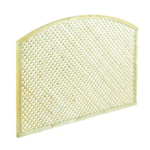 Ξύλινο Καφασωτό Διαμάντι (μάτι 2x2) Αψίδα - 120 x 180εκ.