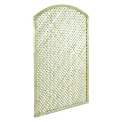 Ξύλινο Καφασωτό Διαμάντι (μάτι 2x2) Αψίδα - 180 x 120εκ.