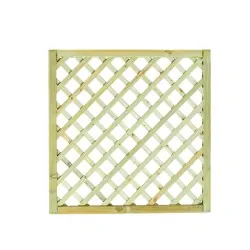 Wooden Diagonal Lattice (6x6) – 90 x 90cm