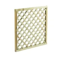 Wooden Diagonal Lattice (6x6) – 90 x 90cm