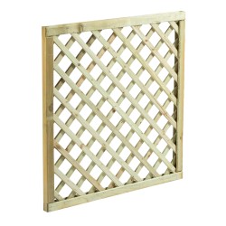 Wooden Diagonal Lattice (6x6) – 100 x 100cm