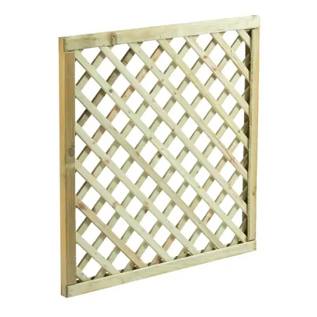 Wooden Diagonal Lattice (6x6) – 100 x 100cm