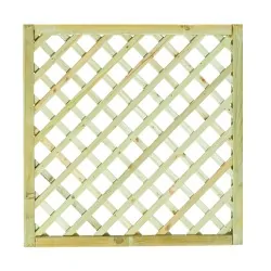 Wooden Diagonal Lattice (6x6) – 100 x 100cm