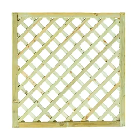 Wooden Diagonal Lattice (6x6) – 100 x 100cm