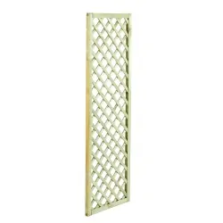 Wooden Diagonal Lattice (6x6) – 60 x 180cm