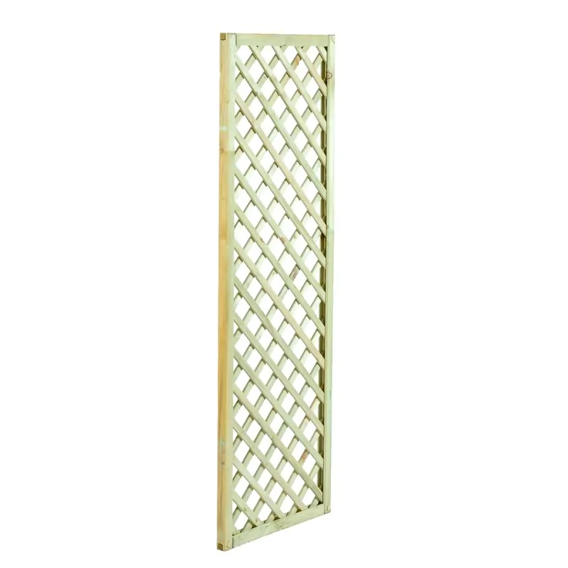 Wooden Diagonal Lattice (6x6) – 60 x 180cm