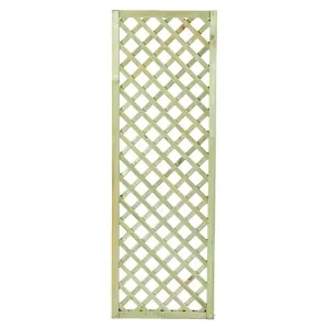 Wooden Diagonal Lattice (6x6) – 60 x 180cm