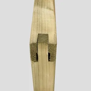 Wooden Diagonal Lattice (6x6) – 60 x 180cm