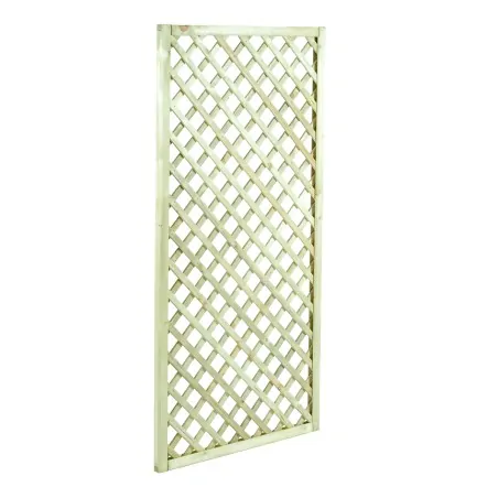 Wooden Diagonal Lattice (6x6) – 90 x 180cm