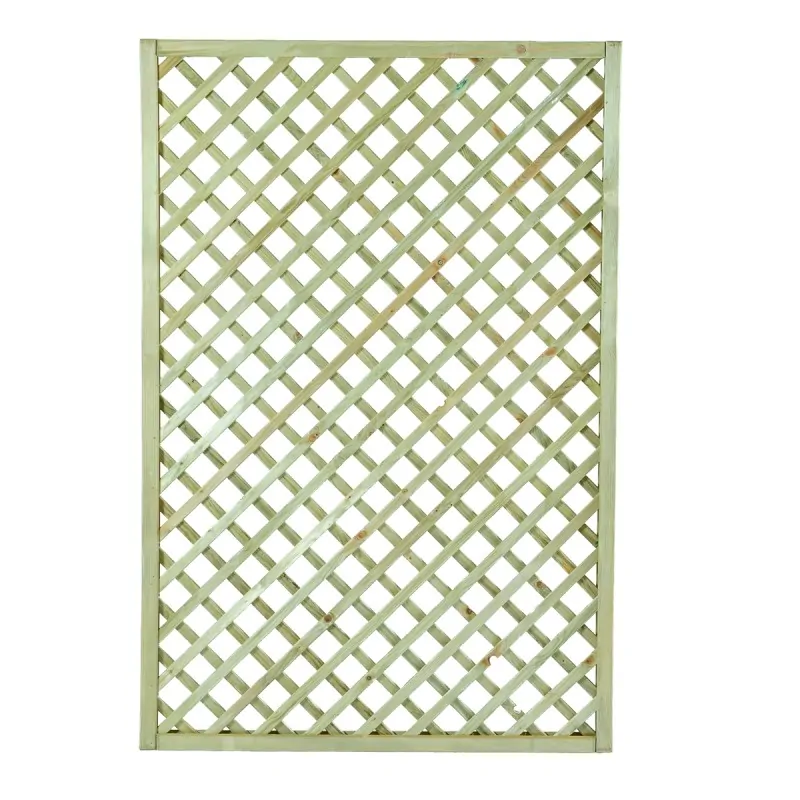 Wooden Diagonal Lattice (6x6) – 120 x 180cm